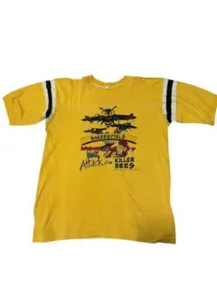 70s 両面フットボールTシャツ ヴィンテージエロ　チャンピオンラッセル