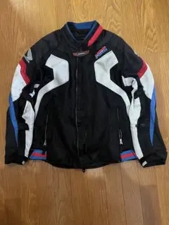 ホンダ ビンテージ レーシング中綿ジャケット トリコロール リバーシブル 中古・古着通販】HONDA (ホンダ) レーシングジャケット レッド サイズ