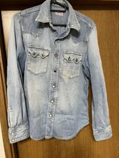 ハリウッドランチマーケット　BLUE BLUE デニムシャツ