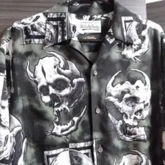 WACKOMARIA 56 tattoo studio 窪塚洋介さん　着用カラー 窪塚洋介着用】ワコマリア×56タトゥースタジオ ハワイアンシャツ