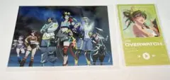 Overwatch ラッフルくじ キリコ ステッカー ブロマイド