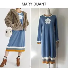 MARY QUANT 3ボーダーデイジーアイコン ワンピース