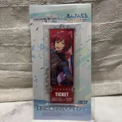 プロセカ 初音ミク×あんスタ チケット風アクリルキーチェーン 逆先夏目