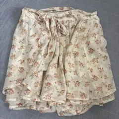 花柄シフォンキュロットのサムネイル
