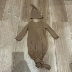 peekaboo 韓国 ピカブー カバーオール new bornサイズ 帽子つき