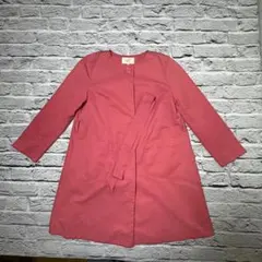 BEAMS HEART　ノーカラーコート　ｗ0525-0731-②-①　サイズSのサムネイル