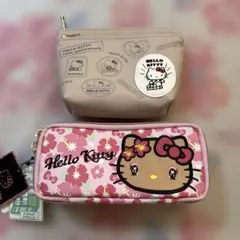 キティ　ポーチ　ペンケース