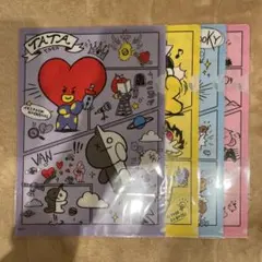 bt21 公式　くら寿司コラボ　クリアファイル