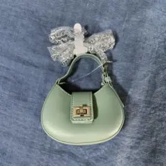 お値下げしました！ ライトグリーン ミニハンドバッグ