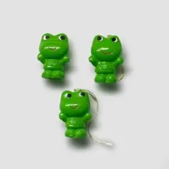 ケロヨン　ソフビ　ケロちゃんコロちゃん　薬局　カエル　KERO　KORO　指人形