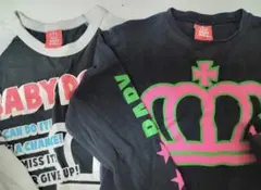 BABY DOLL 長袖Tシャツ 2枚セット