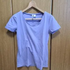 H&M ラベンダー 半袖Tシャツ S