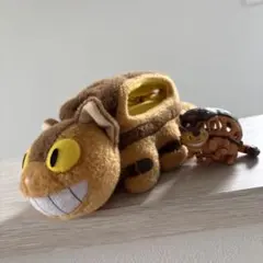 スタジオジブリ　ネコバス　ぬいぐるみ&フィギュアセット