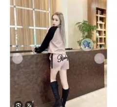 rady セットアップ ショーパン バイカラー