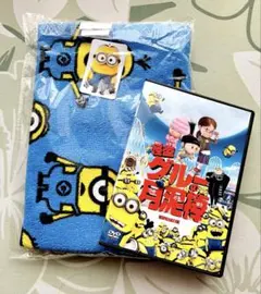 【動作確認済】怪盗グルーの月泥棒　DVD、バスタオルセット♡