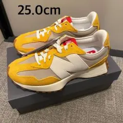 【新品】希少！new balanceニューバランス　U327SBイエロー25cm
