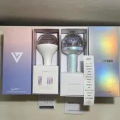 SEVENTEEN セブチ ペンライト カラット棒 ver1 ver2 セット