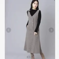 JILL by JILL STUART ウーリッシュチェック ワンピース