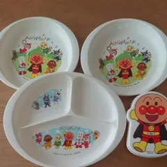 アンパンマン 食器 ランチプレートお弁当箱まとめ売り