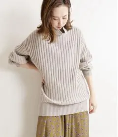 イエナ IENA Chere CODE BIG タートルネックプルオーバー