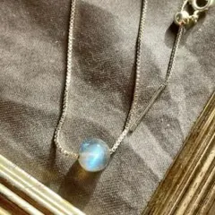 ラブラドライト 天然石 ネックレス