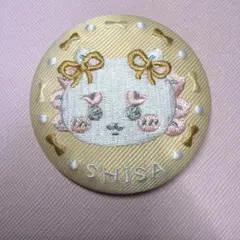 ⭐︎ちいかわ刺繍缶バッジビスケット2 シーサー⭐︎