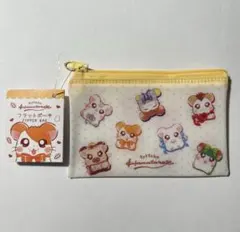 とっとこハム太郎 リボンちゃん フラットポーチ ダイソー セリア キャンドゥ