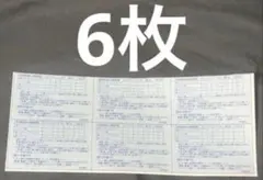 【六枚】すかいらーく ご家族優待券 25% 6枚セット 3月末