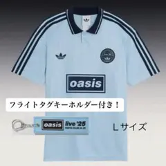 adidas oasis ツアージャージ　水色