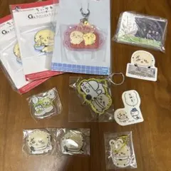 ちいかわ　ラッコ　キーホルダー ステッカー　クリップ