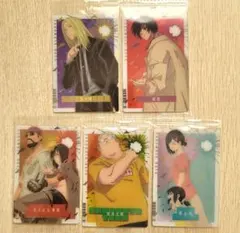 サカモトデイズ　ウエハース　トレーディングカード　五枚セット