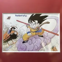 ドラゴンボール 非売品 40th ダイマツリ 鳥山明 原作 扉絵 ステッカー