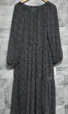 新品　アメリカンホリック　アメホリ　フラワーティアードマキシワンピース 花柄 L