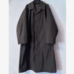 ユニクロU UNIQLO U オーバーサイズステンカラーコート ブラウン　XS