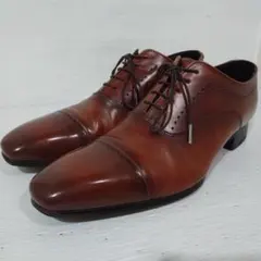 美品 リーガル 11LR ストレートチップ ブラウン