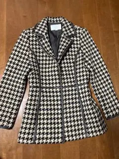 NATURAL BEAUTY ハウンドトゥース柄ジャケット M