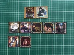 鬼滅の刃シール列伝5 スペシャル、冨岡義勇、不死川実弥、時透無一郎等9枚セット