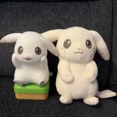 ぽこあポケモン ピカチュウ（うすいろ）ライト＋ぬいぐるみ 30周年記念