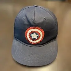 H&M Marvel キャプテンアメリカ キャップ キッズ　マーベル