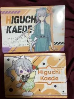 にじさんじ ファミマコラボクリアポスター 樋口楓 2枚セット