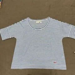 crocodile ストライプ 半袖Tシャツ Sのサムネイル
