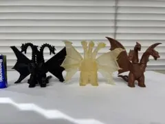 ⭐︎希少美品⭐︎キングギドラ　3体セット