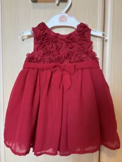 ベビーセレモニードレス 赤 H&M 74 6-9month 70 80