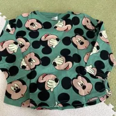 ミッキーマウス 長袖トップス 100cm