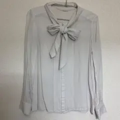 AOKI ボウタイブラウス M