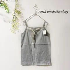【未使用 タグ付】earth music&ecology　レース　キャミソール