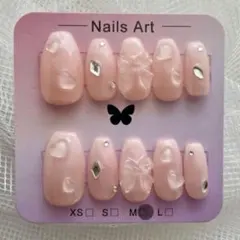 ネイルチップ　現品　ベイビーブーマー　ワンホン　ちゅるん　フレンチガーリー