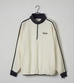 ハーフジップトレーナー