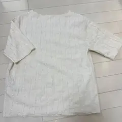 美品 LOWRYS FARM ホワイト　トップス