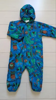 Patagonia 子供用 ジャンプスーツ 青　12-18M Patagonia 子供用 ジャンプスーツ 青 12-18M Patagonia 子供用